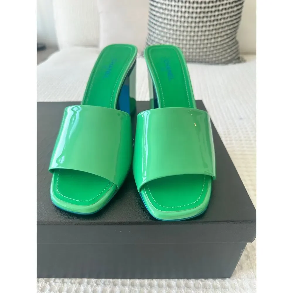 CHANEL MOD'ART MULES - SIZE FR40 POLY POCKET SHOES